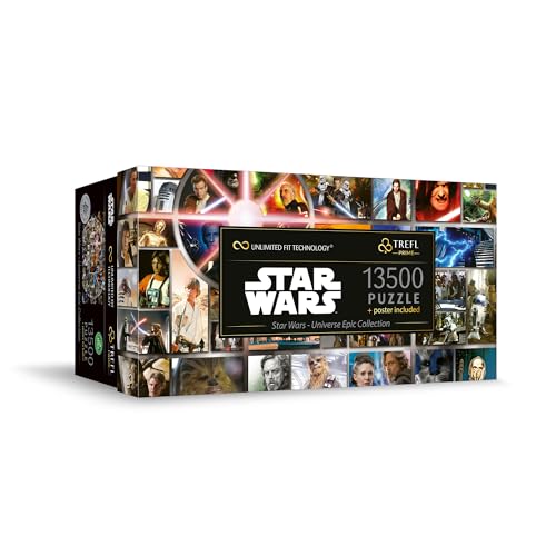 Trefl Prime - Puzzle UFT: Star Wars, Universe Epic Collection - 13500 Elemente, Großes Spiel, Dickster Karton, für Erwachsene und Kinder ab 12 Jahren von Trefl