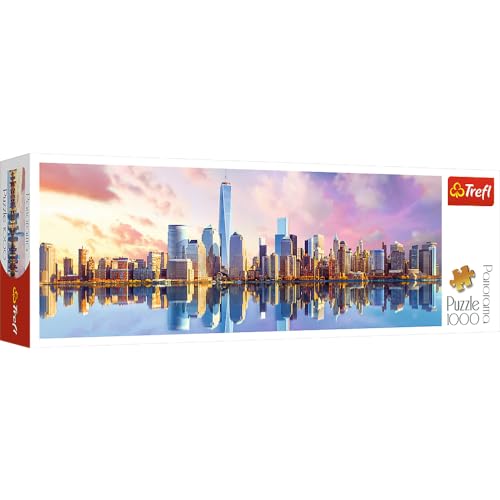 Trefl 916 29033 EA 1000 Teile, Panorama, Premium Quality, für Erwachsene und Kinder ab 12 Jahren 1000pcs Manhattan, Coloured, Farbig von Trefl