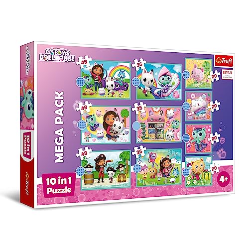 Trefl 96003 Gabby Kinderpuzzle, Mehrfarbig von Trefl