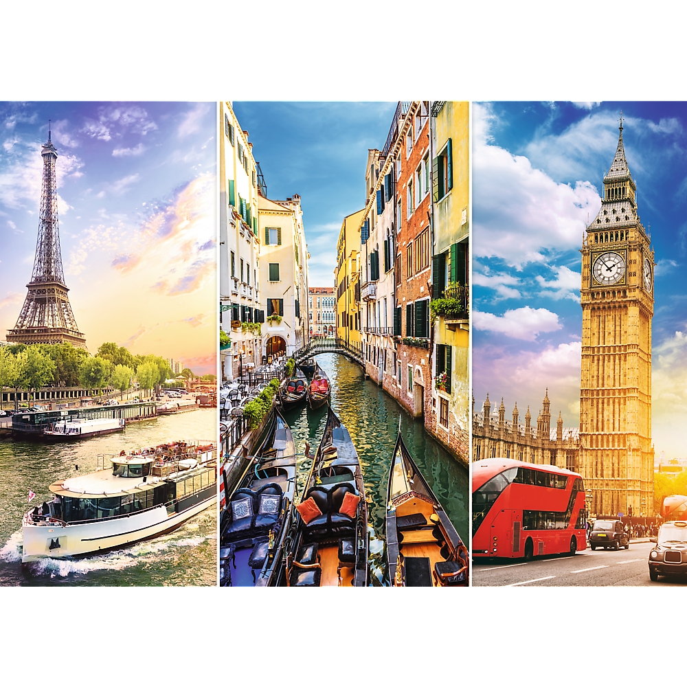 Trefl A Journey through Europe 4000 Teile Puzzle Trefl-45009 von Trefl