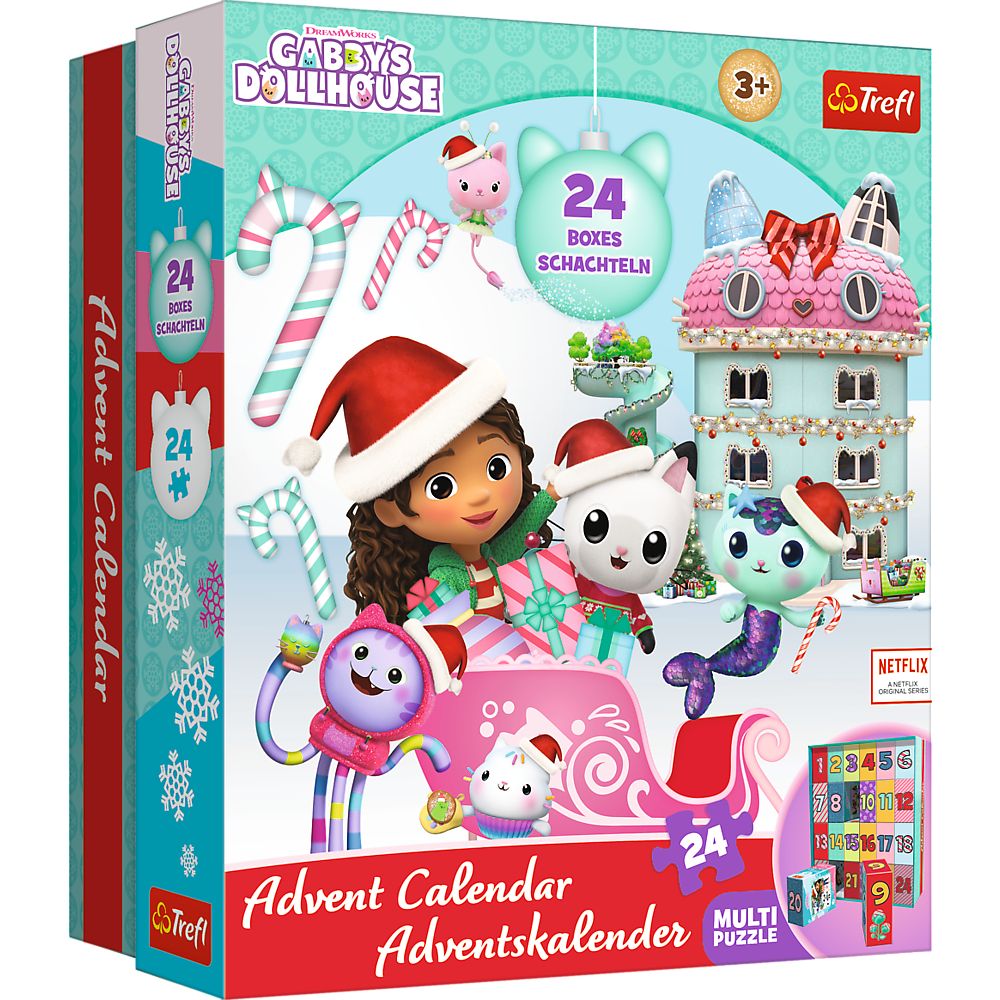 Trefl Adventskalender Gabbys Puppenhaus 24 Teile Puzzle Trefl-93613 Trefl Adventskalender Gabbys Puppenhaus 24 Teile Puzzle Trefl-93613 von Trefl