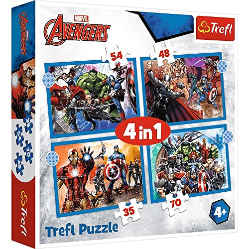 Trefl- Avengers 4 in 1 Puzzle von Trefl