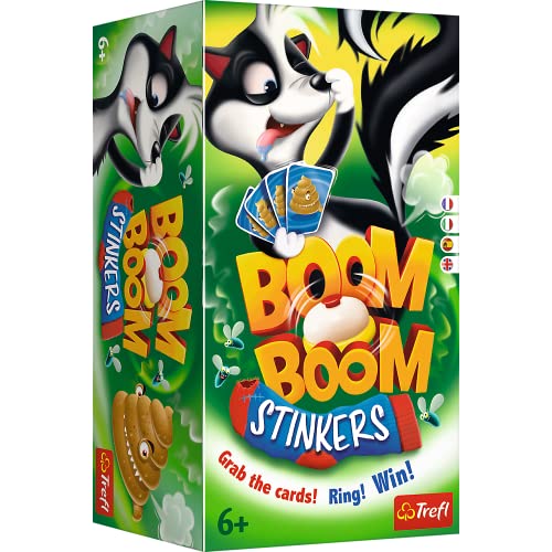 Trefl - Boom Boom Boom - Stinkers, Puzzle, Glockenspiel, Familienspiel, Sozialspiel für Erwachsene und Kinder ab 6 Jahren, 2315 von Trefl