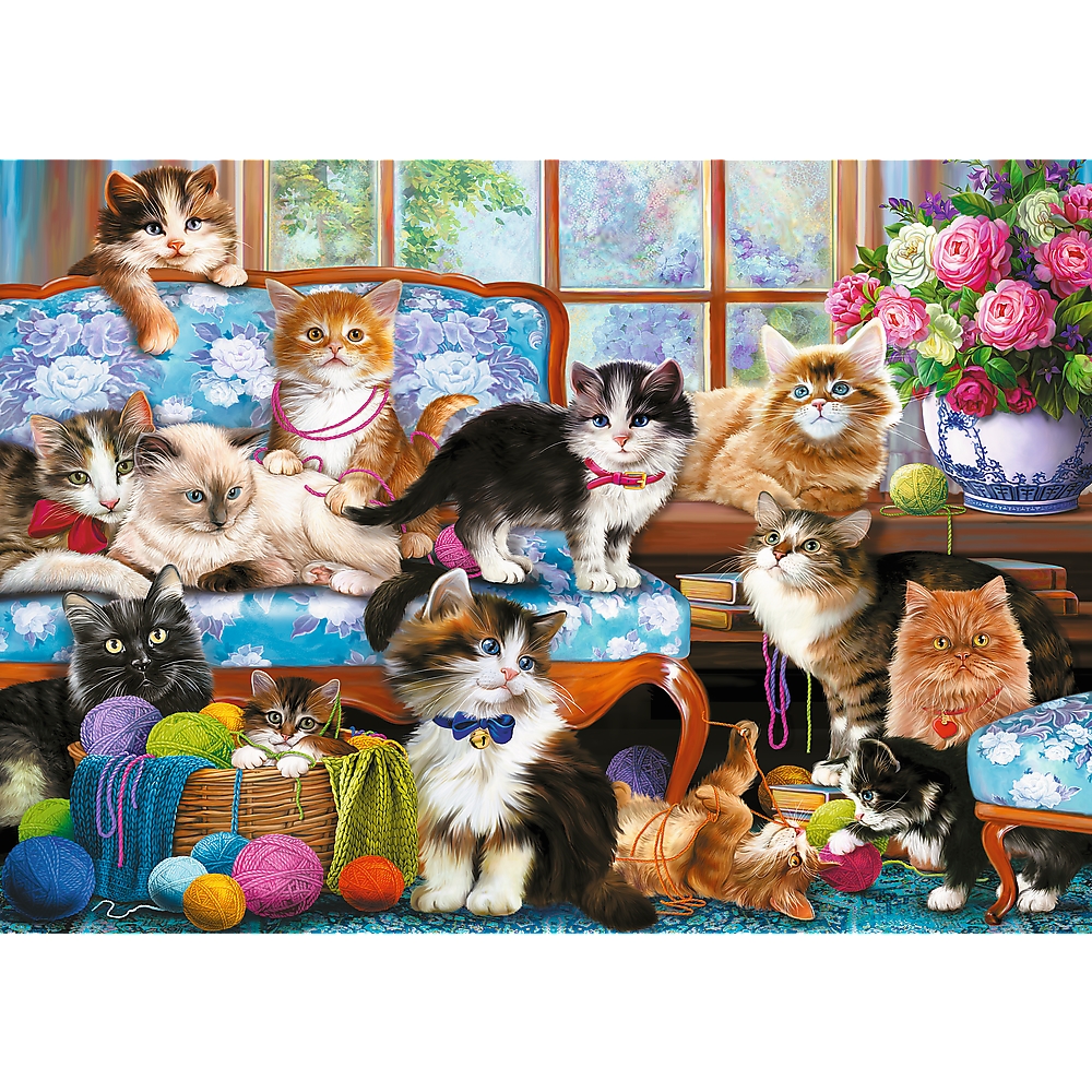Trefl Cat Family 500 Teile Puzzle Trefl-37425 Trefl Cat Family 500 Teile Puzzle Trefl-37425 von Trefl
