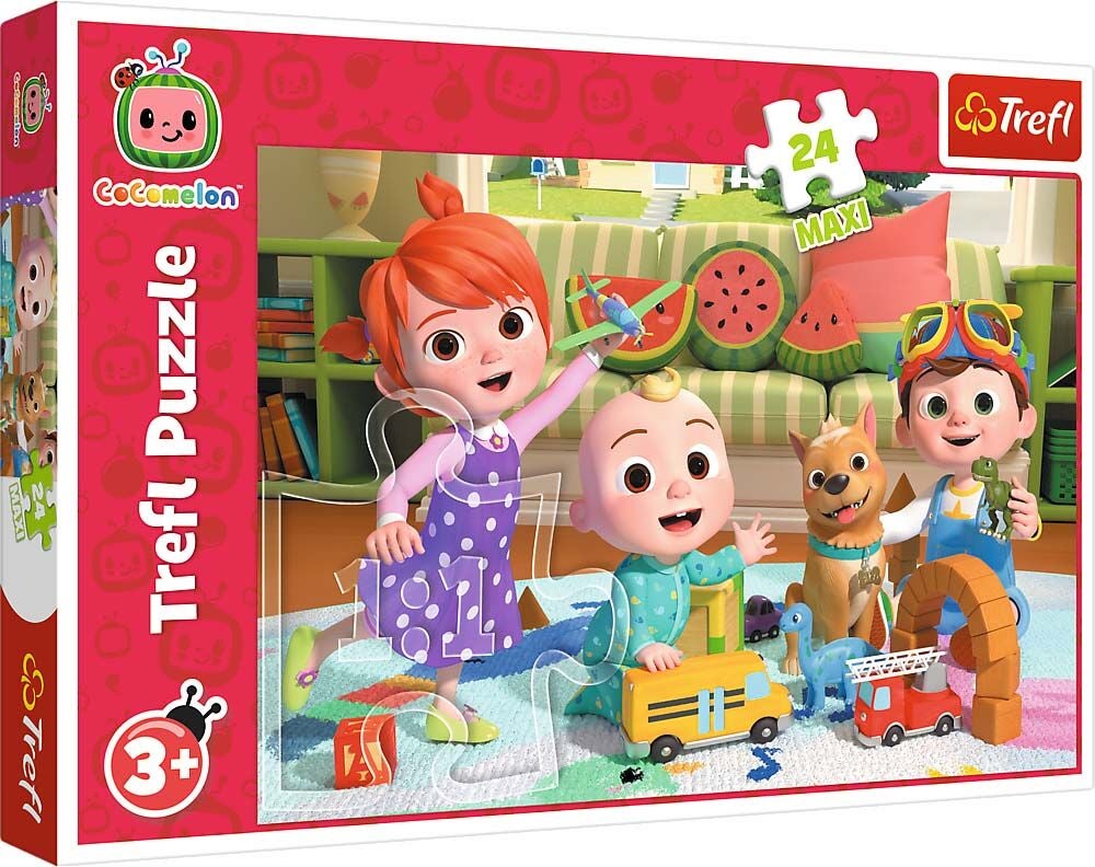 Trefl Cocomelon Maxi Puzzle 24 Teile von Cocomelon