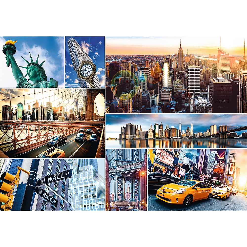 Trefl Collage - New York 4000 Teile Puzzle Trefl-45006 von Trefl