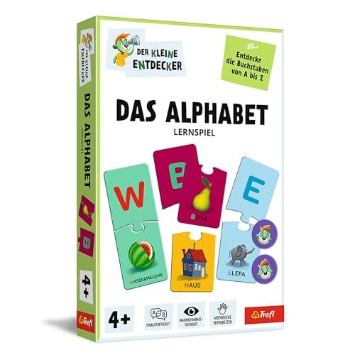 Trefl Das Alphabet – Kleiner Entdecker Lernspiel für Kinder ab 4 Jahren Trefl Das Alphabet – Kleiner Entdecker Lernspiel für Kinder ab 4 Jahren von Trefl
