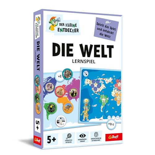 Trefl Die Welt – Kleiner Entdecker Lernspiel für Kinder ab 5 Jahren Trefl Die Welt – Kleiner Entdecker Lernspiel für Kinder ab 5 Jahren von Trefl