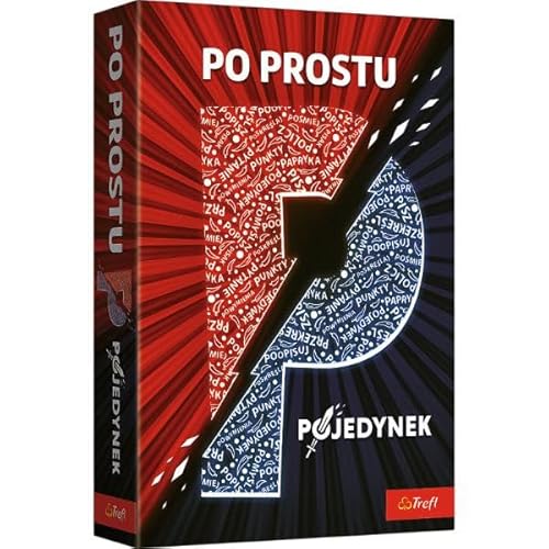 Trefl - Einfach P, Duell - Geselliges Teamspiel, Wörter auf Buchstabe P, Assoziations-Party Spiel, Häuser, Verrückte Unterhaltung für den Abend, Spiel für Erwachsene und Kinder ab 10 Jahren von Trefl