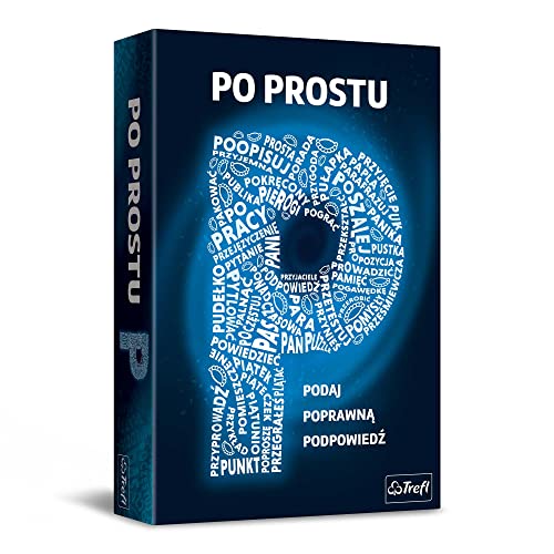 Trefl - Einfach P - Verkleidungsspiel, Partyspiel mit Karten, Wörter für die Abstimmung, Heim, Geschaltes Unterhaltungs Unterhaltung, Erwachsene und Kinder ab 10 Jahren von Trefl
