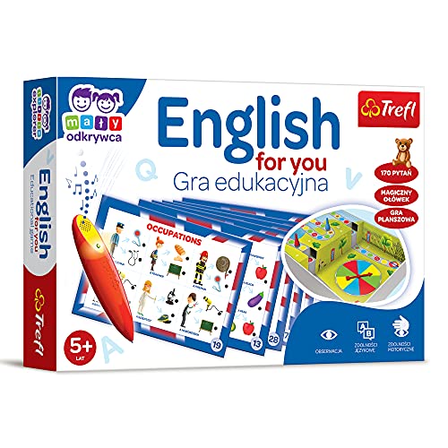 Trefl English for You - Der kleine Inhaber und Magische Bleistift Bildungsspiel für Kinder ab 5 Jahren Trefl English for You - Der kleine Inhaber und Magische Bleistift Bildungsspiel für Kinder ab 5 Jahren von Trefl