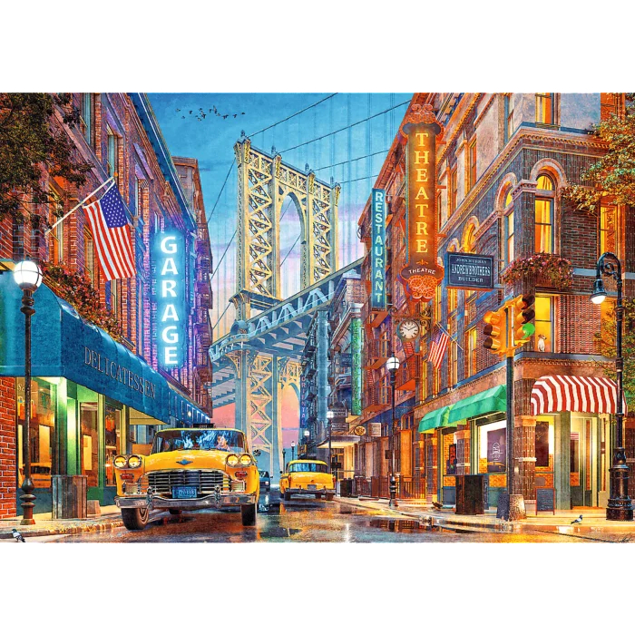 Trefl Europäische Puzzlemeisterschaft - Tea Time - Blick auf die Manhattan Bridge 500 Teile Puzzle Trefl-37613 Trefl Europäische Puzzlemeisterschaft - Tea Time - Blick auf die Manhattan Bridge 500 Teile Puzzle Trefl-37613 von Trefl