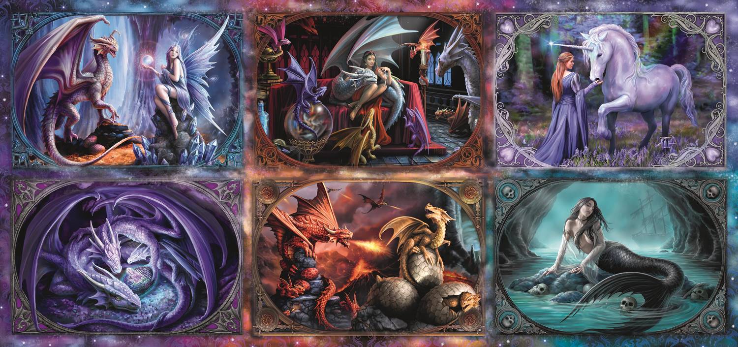 Trefl Fantasy-Kreaturen - Anne Stokes 9000 Teile Puzzle Trefl-81034 Trefl Fantasy-Kreaturen - Anne Stokes 9000 Teile Puzzle Trefl-81034 von Trefl
