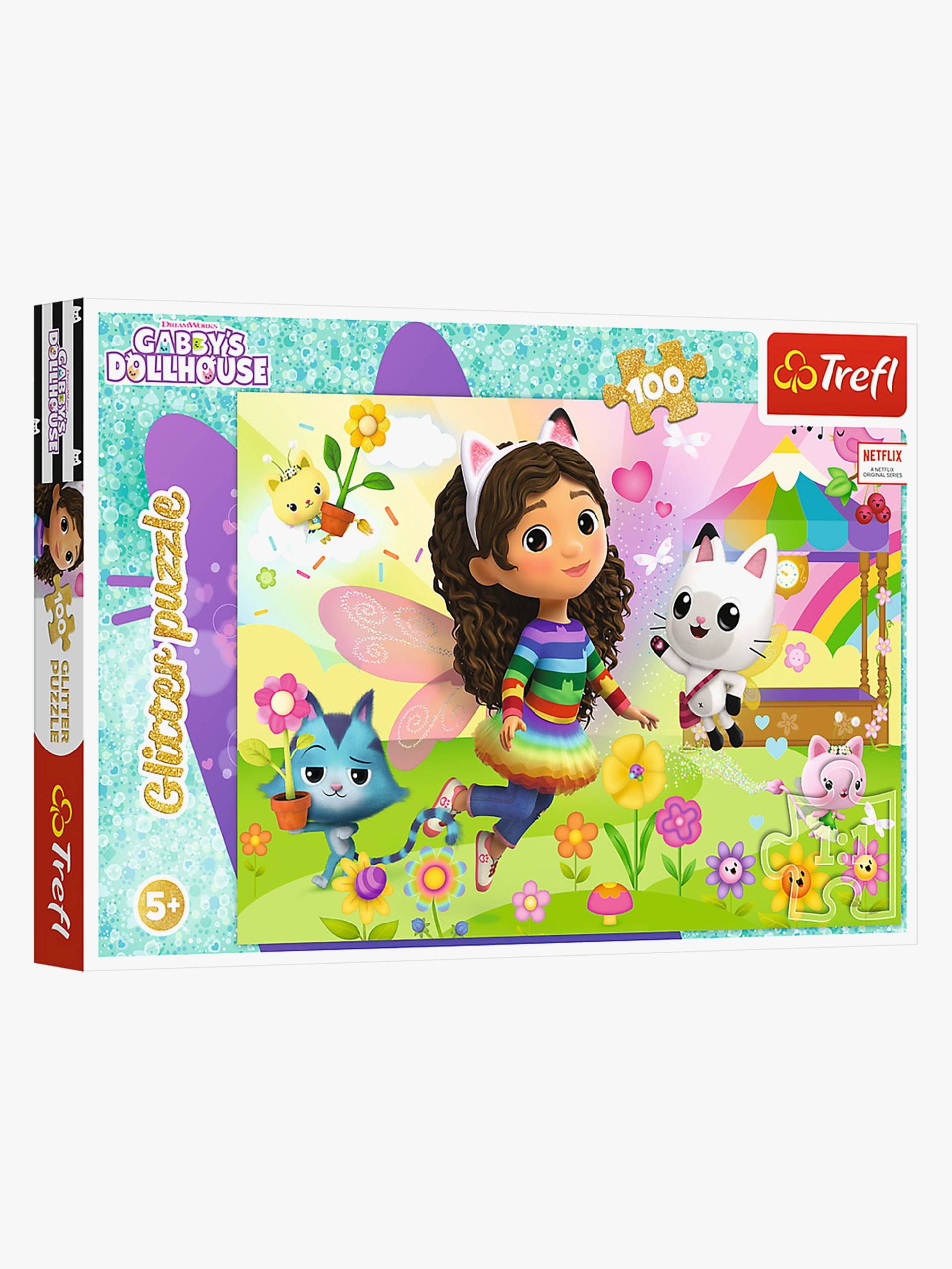 Trefl Gabbys Dollhouse Glitter Puzzle 100 Teile Trefl Gabbys Dollhouse Glitter Puzzle 100 Teile von Trefl