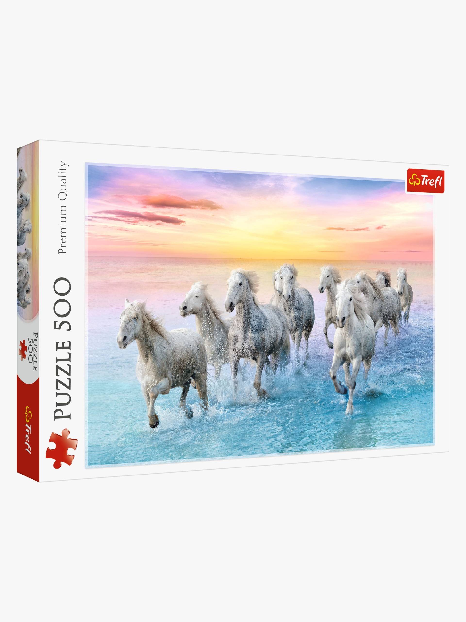 Trefl Galopperande Vita Hästar Puzzle 500 Teile Trefl Galopperande Vita Hästar Puzzle 500 Teile von Trefl
