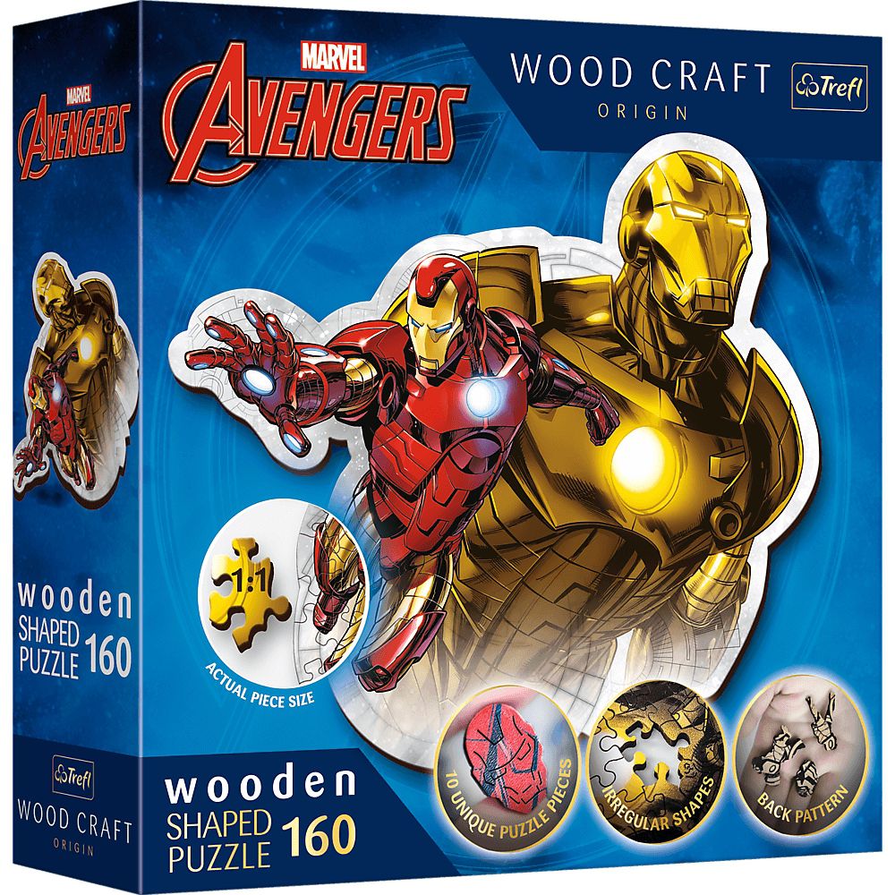 Trefl Holzpuzzle 160 Teile - Marvel: Avengers Ironmans Flug - Trefl Holzpuzzle 160 Teile - Marvel: Avengers Ironmans Flug - von Trefl