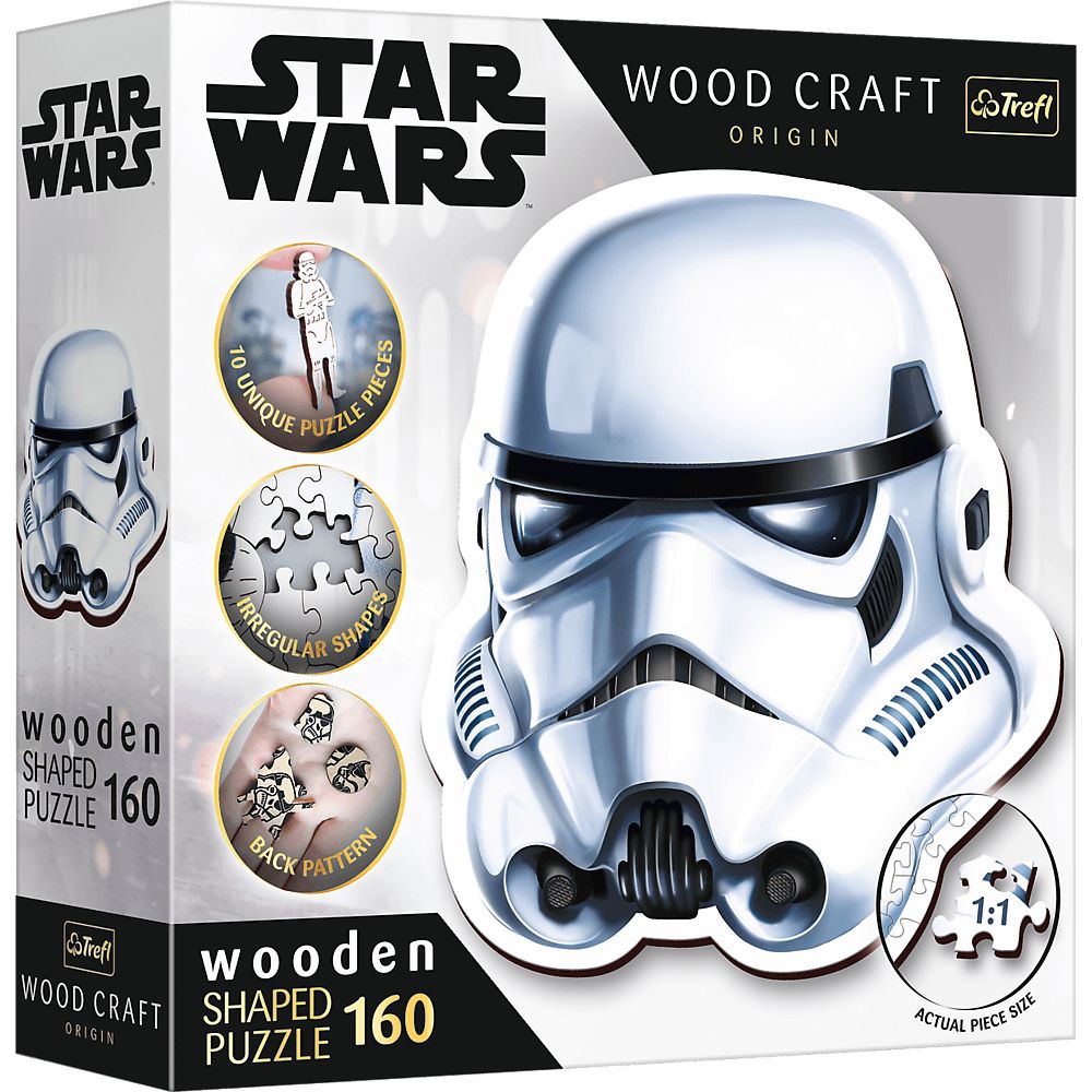 Trefl Holzpuzzle 160 Teile - Star Wars: Stormtrooper Helm - Trefl Holzpuzzle 160 Teile - Star Wars: Stormtrooper Helm - von Trefl