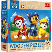 Trefl - Holzpuzzle 24 - Paw Patrol von Trefl