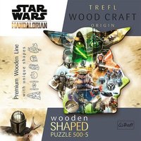 Trefl - Holzpuzzle 500 - Star Wars - The Mandalorian von Trefl