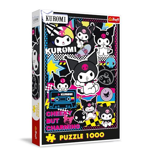 Trefl - Kuromi, In der Welt von Kuromi - Puzzle 1000 Teile - Puzzle mit Zeichentrickfilmfiguren, für Erwachsene und Kinder ab 14 Jahren Trefl - Kuromi, In der Welt von Kuromi - Puzzle 1000 Teile - Puzzle mit Zeichentrickfilmfiguren, für Erwachsene und Kinder ab 14 Jahren von Trefl