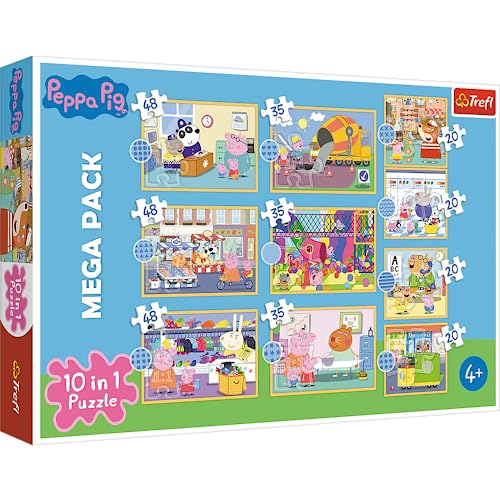 Trefl 90383 Świnka Peppa Puzzle, Bunt von Trefl