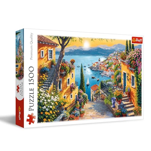 Trefl - Meerblick - Puzzle 1500 Elemente - DIY-Puzzle, kreative Unterhaltung, Klassische Puzzles für Erwachsene und Kinder ab 14 Jahren von Trefl