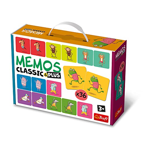 Memos Classic&Plus Tiere, Bewegung und Geräusche von Trefl