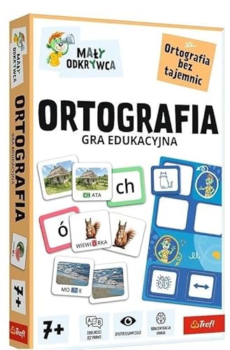 Trefl - Orthographie - Kleiner Entdecker Lernspiel für Kinder ab 7 Jahren Trefl - Orthographie - Kleiner Entdecker Lernspiel für Kinder ab 7 Jahren von Trefl