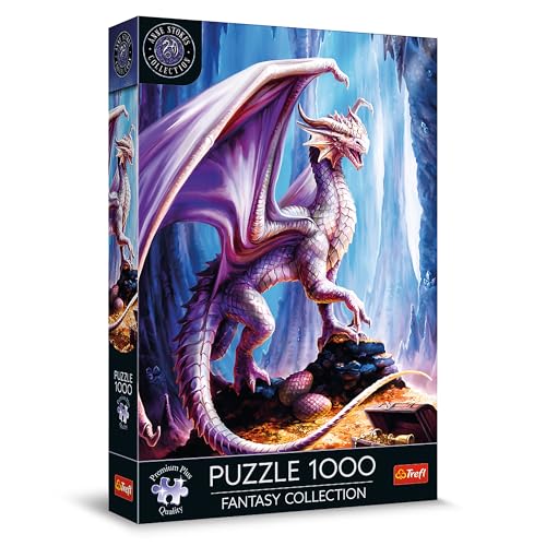 Trefl Premium Plus Quality - Puzzle Fantasy Collection: Schatzbewacher - 1000 Elemente, Serie von Bildern aus der Fantasy-Welt, Anne Stokes, für Erwachsene und Kinder ab 12 Jahren von Trefl