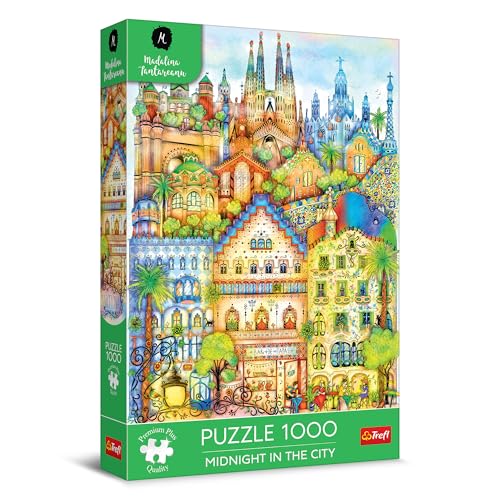Trefl Premium Plus Quality - Puzzle Madalina Tantareanu: Midnight in Barcelona - 1000 Teile, Puzzleserie mit den Werken des Künstlers, für Erwachsene und Kinder ab 14 Jahren Trefl Premium Plus Quality - Puzzle Madalina Tantareanu: Midnight in Barcelona - 1000 Teile, Puzzleserie mit den Werken des Künstlers, für Erwachsene und Kinder ab 14 Jahren von Trefl