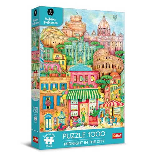 Trefl Premium Plus Quality - Puzzle Madalina Tantareanu: Midnight in Rome - 1000 Teile, Puzzleserie mit den Werken des Künstlers, für Erwachsene und Kinder ab 14 Jahren Trefl Premium Plus Quality - Puzzle Madalina Tantareanu: Midnight in Rome - 1000 Teile, Puzzleserie mit den Werken des Künstlers, für Erwachsene und Kinder ab 14 Jahren von Trefl