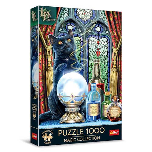 Trefl Premium Plus Quality - Puzzle Magic Collection: Hexenlehrling - 1000 Elemente, Serie Magischer Bilder, Lisa Parker, Ideale Anpassung der Teile, für Erwachsene und Kinder ab 12 Jahren von Trefl