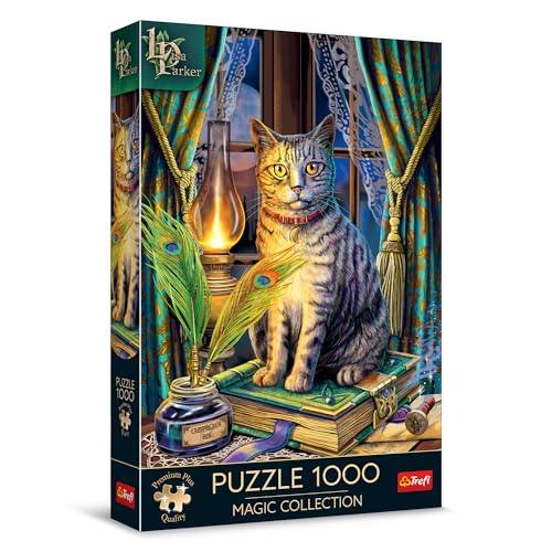 Trefl Premium Plus Quality - Puzzle Magic Collection: Schattenbuch - 1000 Elemente, Serie Magischer Bilder, Lisa Parker, Ideale Anpassung der Teile, für Erwachsene und Kinder ab 12 Jahren von Trefl