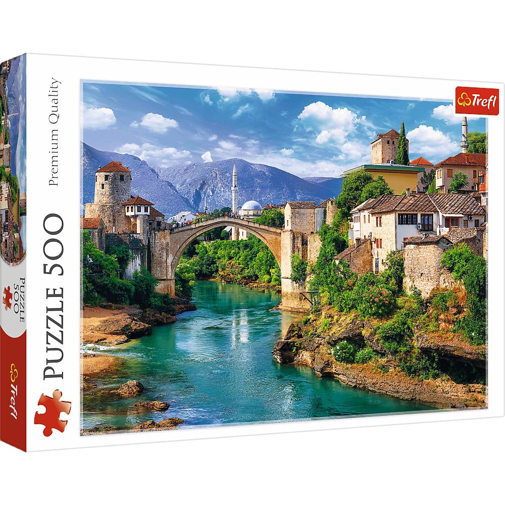 Trefl Puzzle 500 Teile - Mostar Bosnien - Trefl Puzzle 500 Teile - Mostar Bosnien - von Trefl