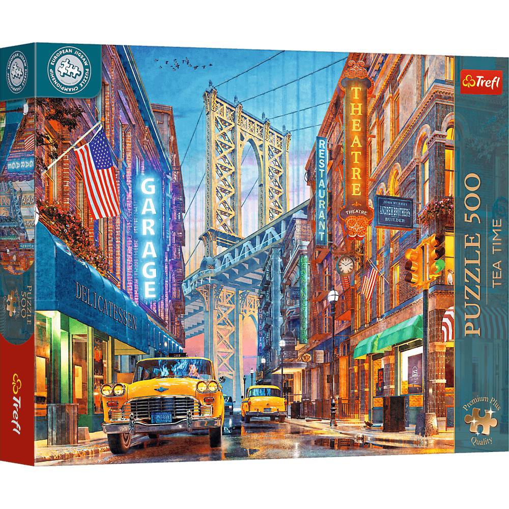 Trefl Puzzle 500 Teile - Tea Time: Blick auf die Manhattan Bridge (Premium Plus... - Trefl Puzzle 500 Teile - Tea Time: Blick auf die Manhattan Bridge (Premium Plus... - von Trefl