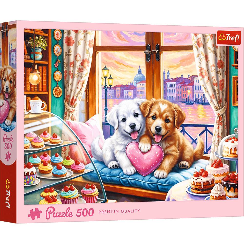 Trefl Puzzle 500 Teile - Welpenliebe - Trefl Puzzle 500 Teile - Welpenliebe - von Trefl