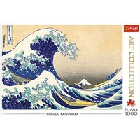 Trefl - Puzzle - Art Collection - Hokusai Katsushika / Die Große Welle von Kanagawa, 1000 Teile von Trefl