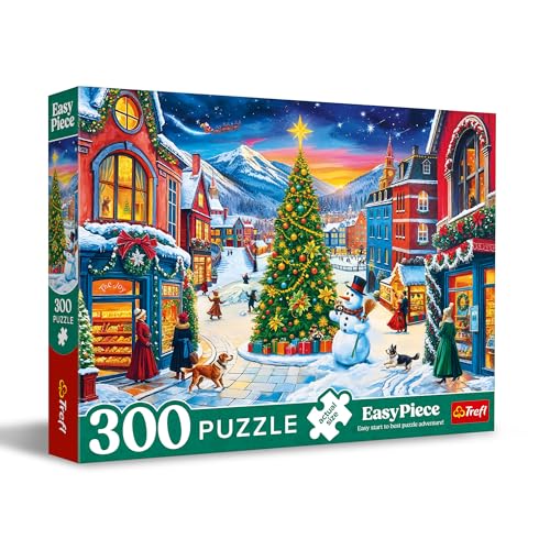 Trefl - Puzzle EasyPiece: Weihnachtsdorf - 300 Teile - Große Teile, Leicht zu Puzzeln, für Erwachsene und Kinder ab 10 Jahren Trefl - Puzzle EasyPiece: Weihnachtsdorf - 300 Teile - Große Teile, Leicht zu Puzzeln, für Erwachsene und Kinder ab 10 Jahren von Trefl