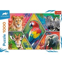 Trefl - Puzzle - Exotische Tiere, 1000 Teile von Trefl