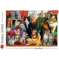 Trefl - Puzzle - Katzen, 1000 Teile von Trefl