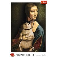 Trefl - Puzzle - Lady mit Katze, 1000 Teile von Trefl