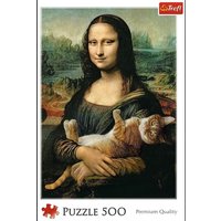 Trefl - Puzzle - Mona Lisa und Katze, 500 Teile von Trefl