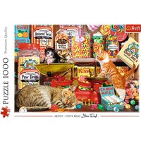 Trefl - Puzzle - Nasch-Katzen, 1000 Teile von Trefl