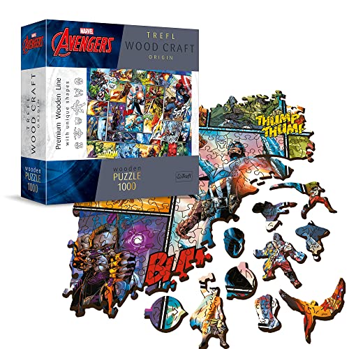 Holz Puzzle 1000 Avengers von Trefl