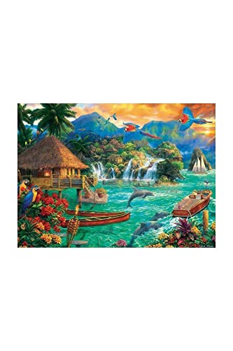 Trefl TR33072 Leben auf einer Insel für Erwachsene und Kinder ab 15 Jahren Puzzle, Farbig von Trefl