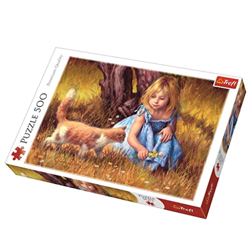 Trefl TR37291 Im Mittelpunkt der Aufmerksamkeit Teile, Premium Quality, für Erwachsene und Kinder ab 10 Jahren Puzzle, Farbig, 500 Pièces von Trefl