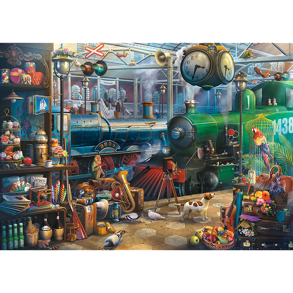 Trefl Train Station 6000 Teile Puzzle Trefl-65004 Trefl Train Station 6000 Teile Puzzle Trefl-65004 von Trefl