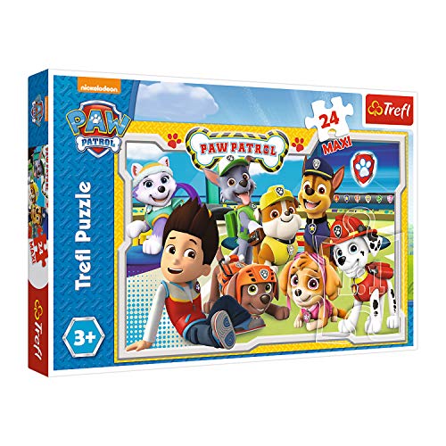 Trefl 916 14287 Fröhliches Team, PAW Patrol 20 Mini Maxi, Coloured von Trefl