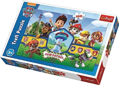 Trefl, Puzzle, Das Heldenteam, PAW Patrol, 100 Teile, für Kinder ab 5 Jahren von Trefl