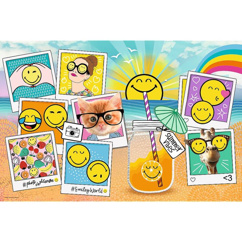 Trefl XXL Teile - Smiley World 300 Teile Puzzle Trefl-23019 von Trefl